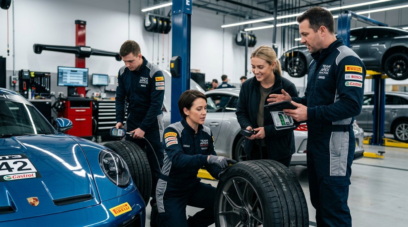 J. Rashid & Sons 'Pit Crew' Teaches Drivers the Importance of Tire Safety